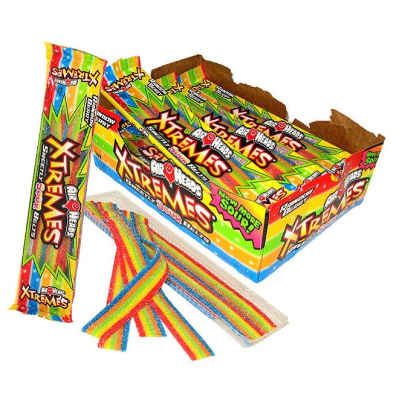 Air Heads Extreme Sour Belt