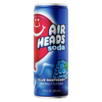Air Heads Soda Blue Raspberry 12oz