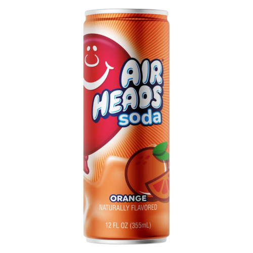 Air Heads Soda Orange 12oz